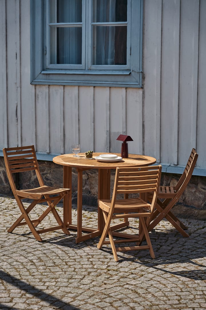 Aneboda klaffbord Ø100 cm - Teak - 1898