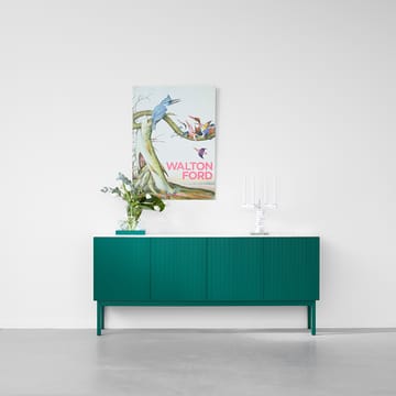 Beam sideboard - ljusgrå, sockel i vitoljad ek - A2