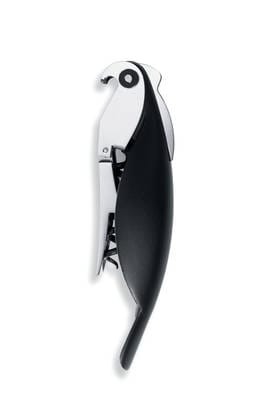 Parrot Korkskruv 13x3 cm, Svart Alessi