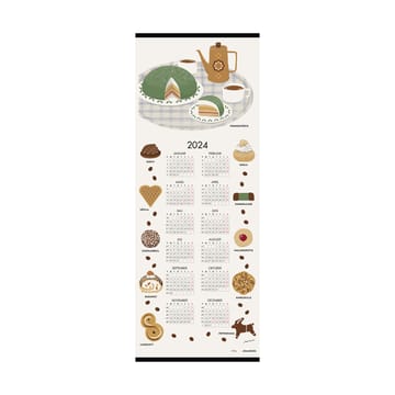 Fika kalender 2024 - 35x90 cm - Almedahls