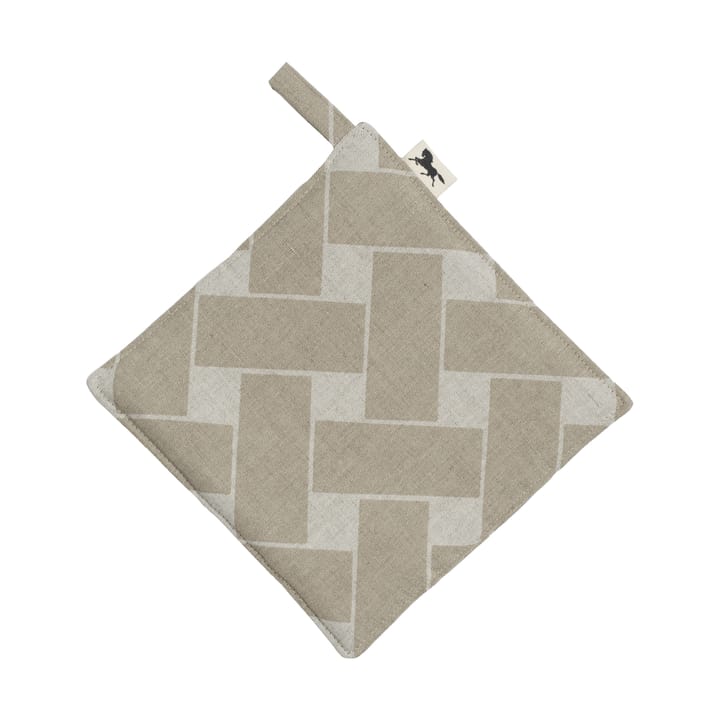 Korg XL grytlapp 23x23 cm - Natur-taupe - Almedahls