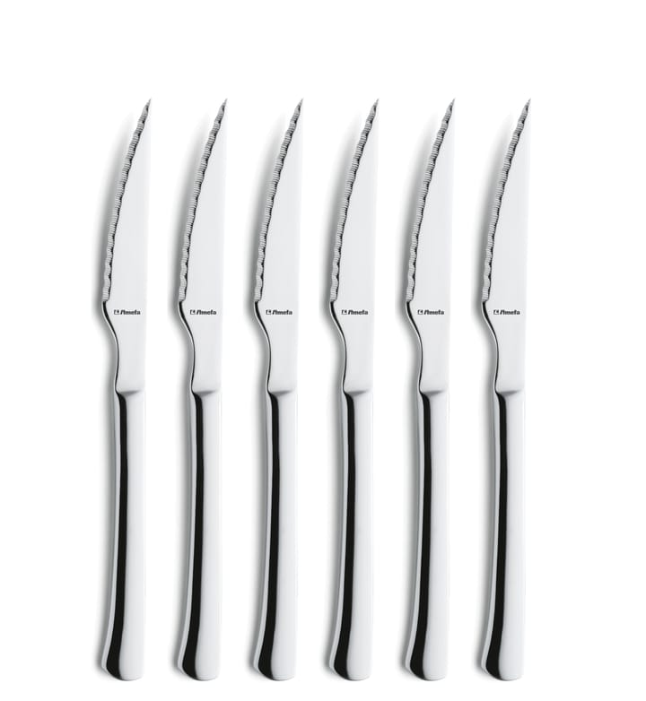 Chuletero grillkniv 6-pack - Rostfritt stål - Amefa