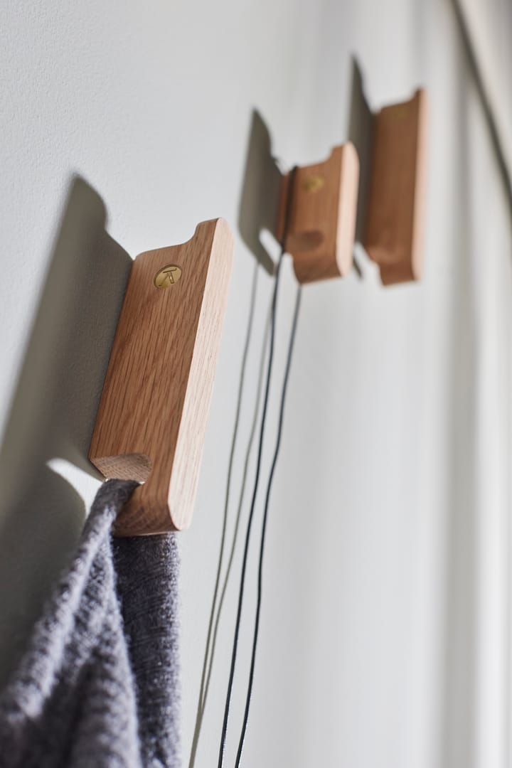 Multi Hooks krok set om 3, Oak Andersen Furniture