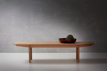 Lucca lounge bord 50x160 cm - Natural oak - Asplund