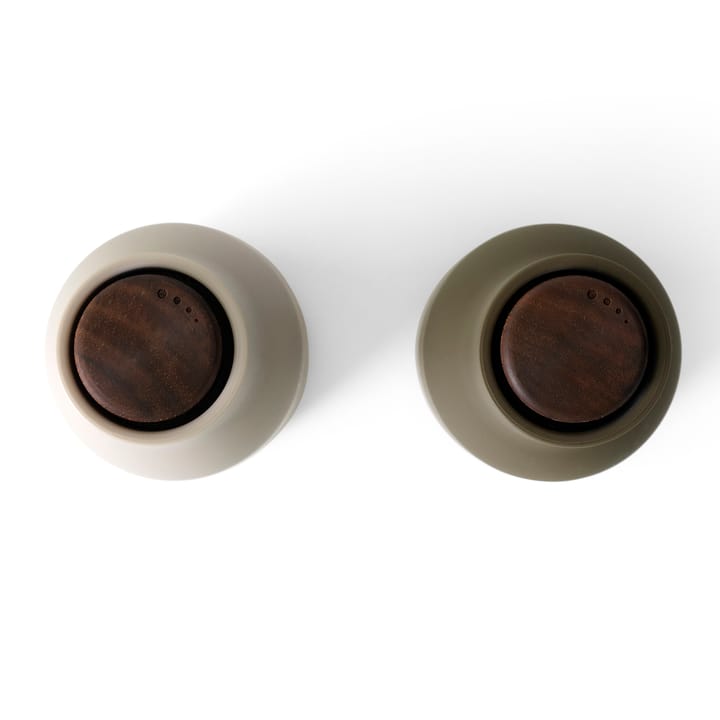 Bottle Grinder kryddkvarn 2-pack, Hunting green-beige-valnöt Audo Copenhagen