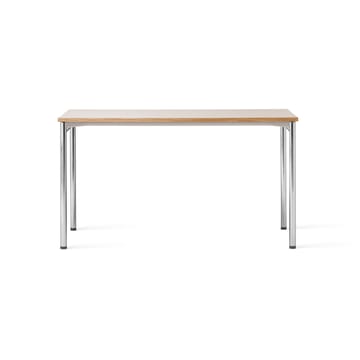 Co Table konferensbord 140x70cm - Chrome-laminate creme - Audo Copenhagen