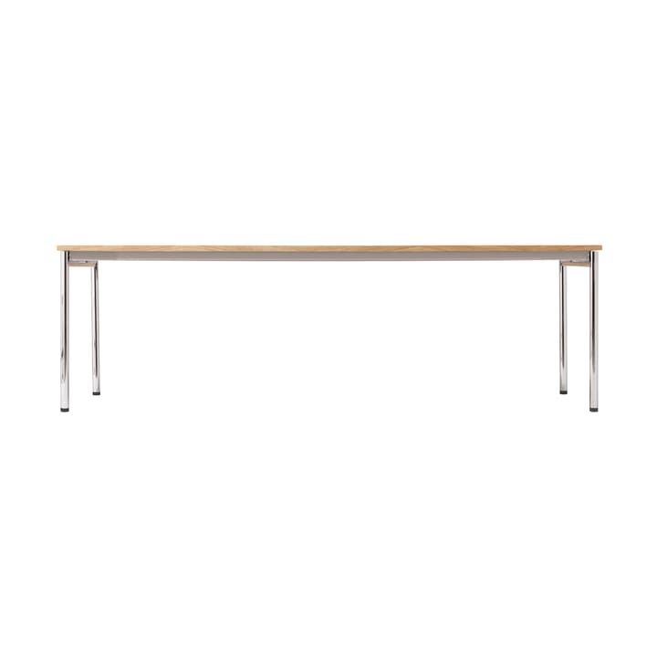 Co Table konferensbord 240x100cm - Chrome-laminate creme - Audo Copenhagen