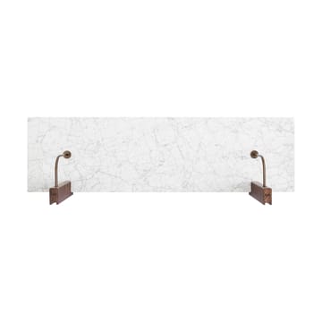 Corbel hylla 100x30cm - Marble carrara - Audo Copenhagen