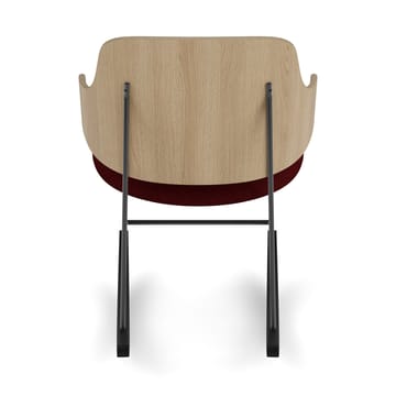 The Penguin gungstol klädd sits - Natural oak-Baru 0570 Red - Audo Copenhagen