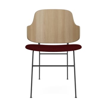 The Penguin stol klädd sits - Natural oak-Baru 0570 Red - Audo Copenhagen