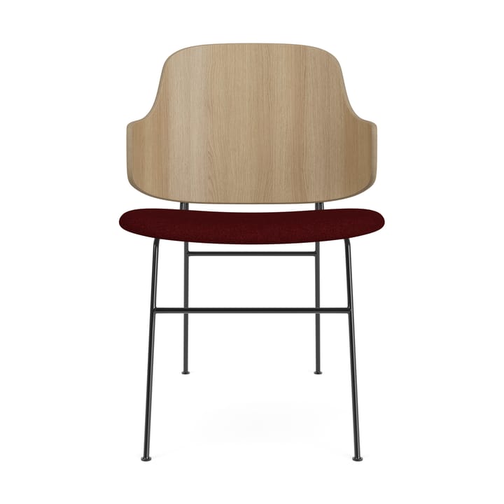 The Penguin stol klädd sits - Natural oak-Baru 0570 Red - Audo Copenhagen