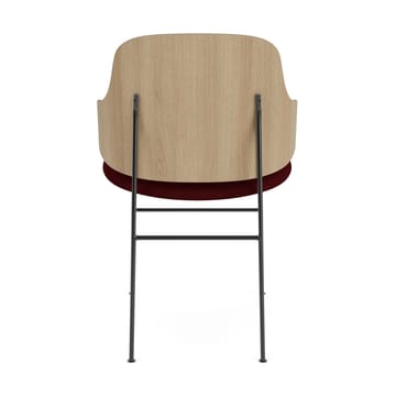 The Penguin stol klädd sits - Natural oak-Baru 0570 Red - Audo Copenhagen