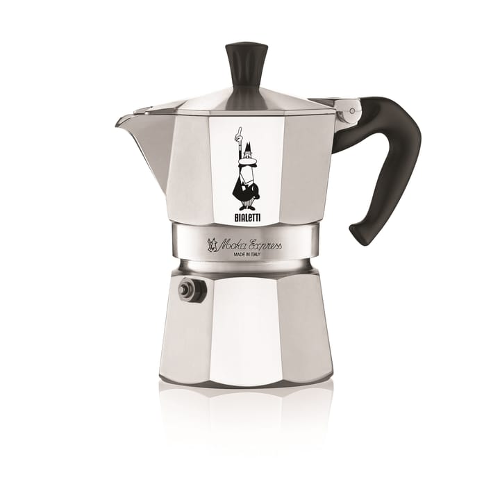 Bialetti Moka mokabryggare 3 koppar - Silver - Bialetti