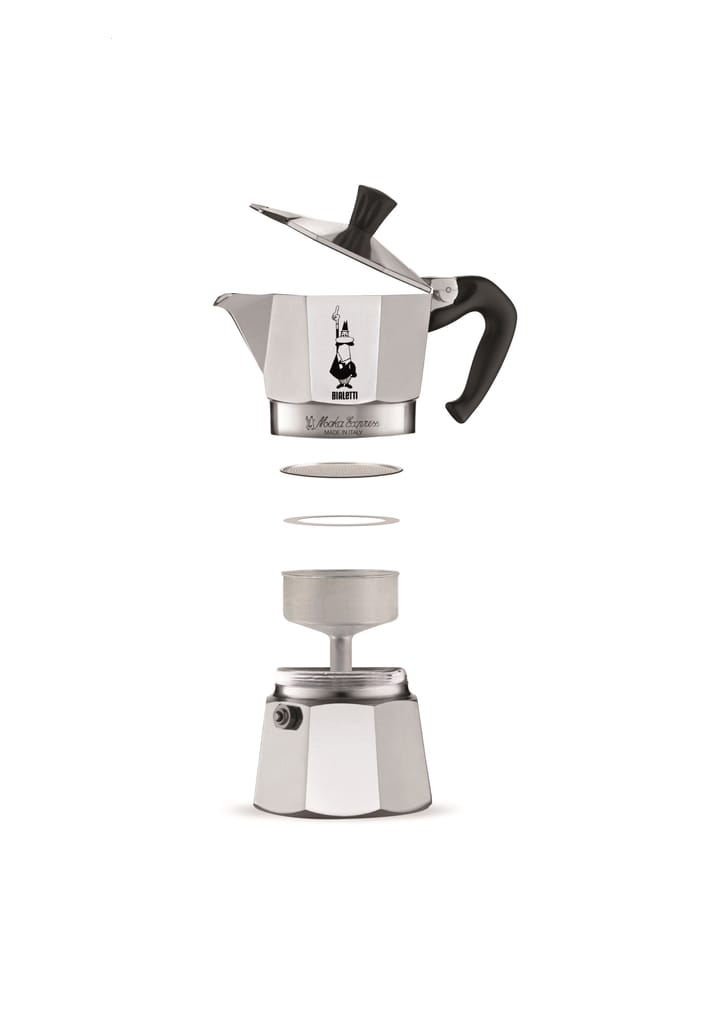 Bialetti Moka mokabryggare 6 koppar - Silver - Bialetti