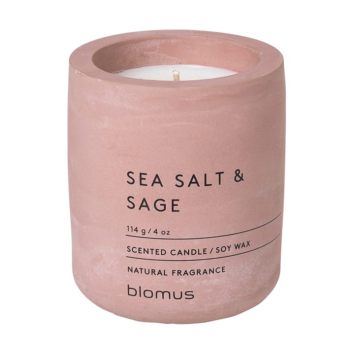 Fraga doftljus 24 timmar - Sea salt & Sage-Withered Rose - blomus