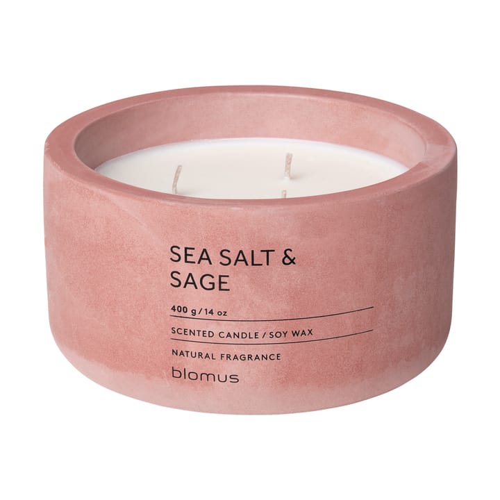 Fraga doftljus 25 timmar, Sea salt & Sage-Withered Rose blomus