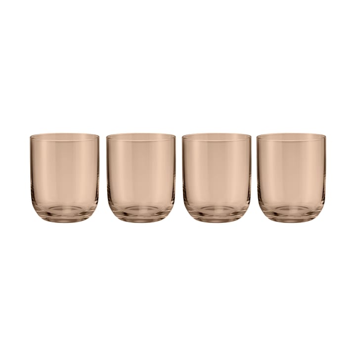 Fuumi dricksglas 34 cl 4-pack, Coffee blomus