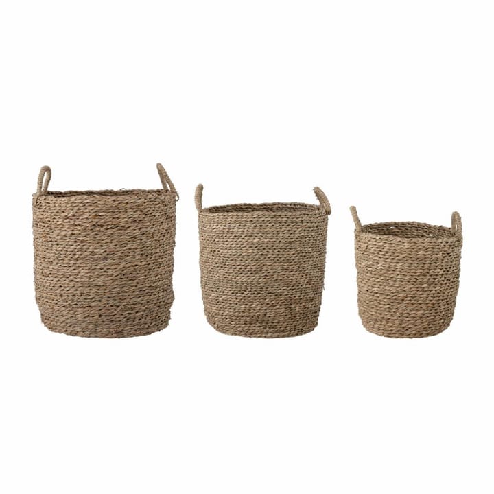 Maisie korg 3-pack - Brun - Bloomingville