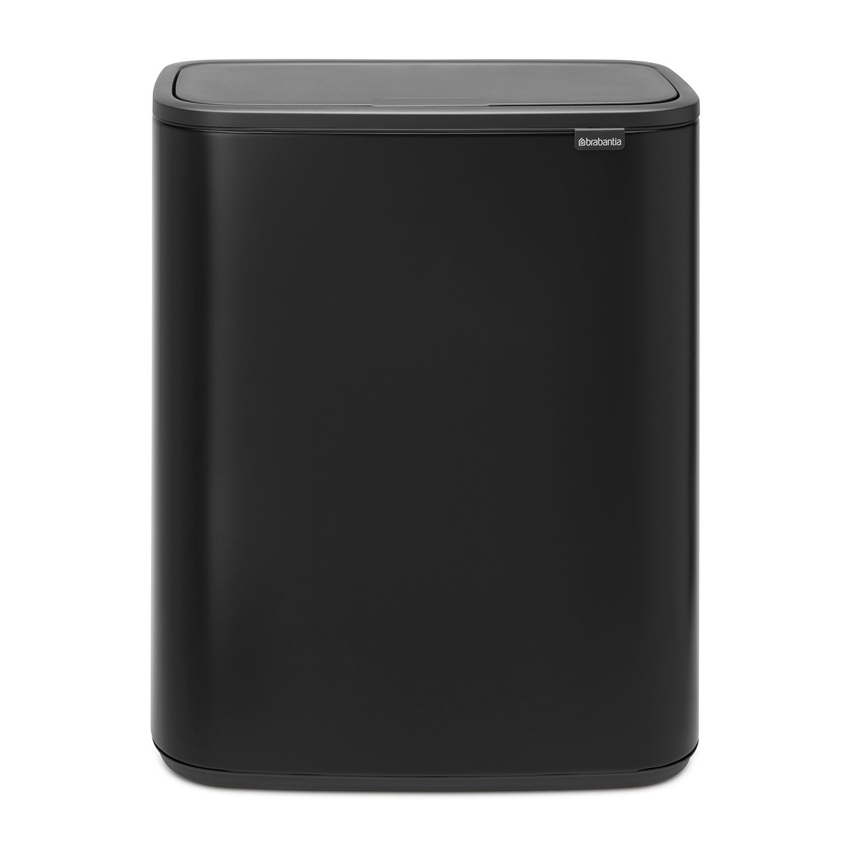 Brabantia Bo touch bin 60 L Matt svart | Skandinavisk Design | Papperskorgar | Svart