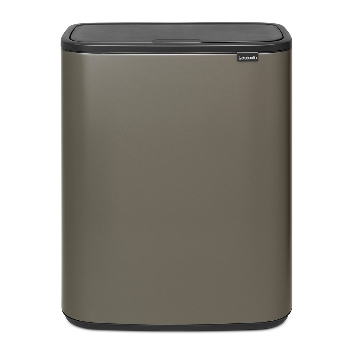 Brabantia Bo touch bin 60 L Platinum | Skandinavisk Design | Papperskorgar | Grå