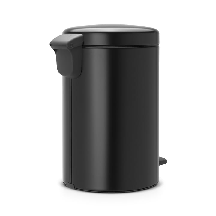 New Icon pedalhink 12 liter, matt black (svart) Brabantia