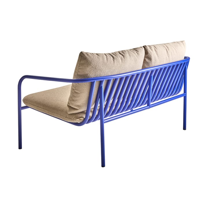 Bendt soffa, Teddy beige-indigo blue Brafab