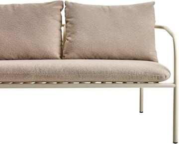 Bendt soffa - Teddy beige-pearl white - Brafab