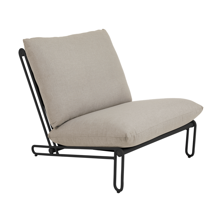 Blixt loungefåtölj - Svart-clay beige - Brafab