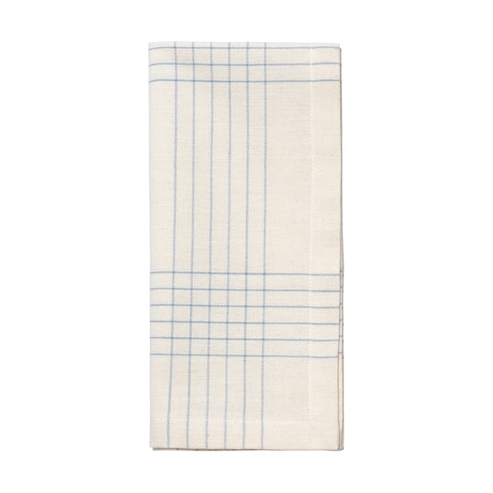 Alice tygservett 45x45 cm, Dusty blue-natural Broste Copenhagen