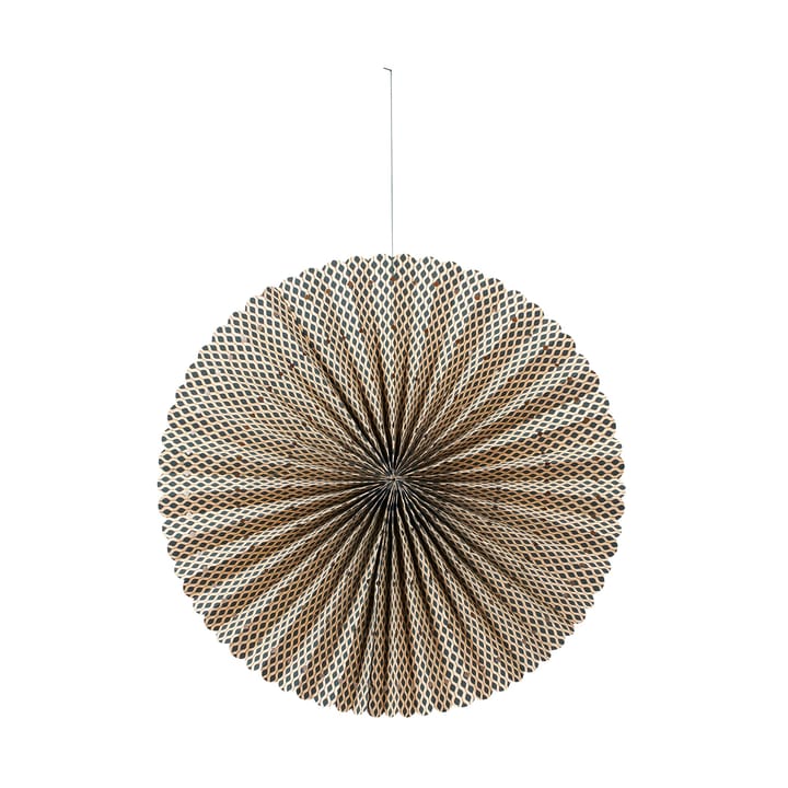 Stella rosette adventsstjärna M Ø43 cm - Forest green-natural - Broste Copenhagen