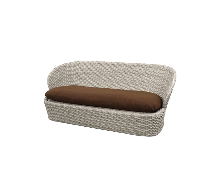 Coast dyna till 2,5-sits soffa, Umber brown (Rise) Cane-line