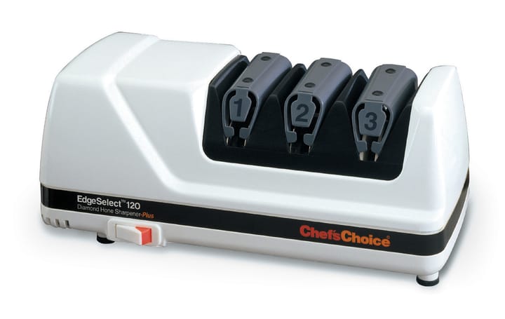 Model 120 Knivslip elektrisk diamant 3 steg - Vit - Chef's Choice