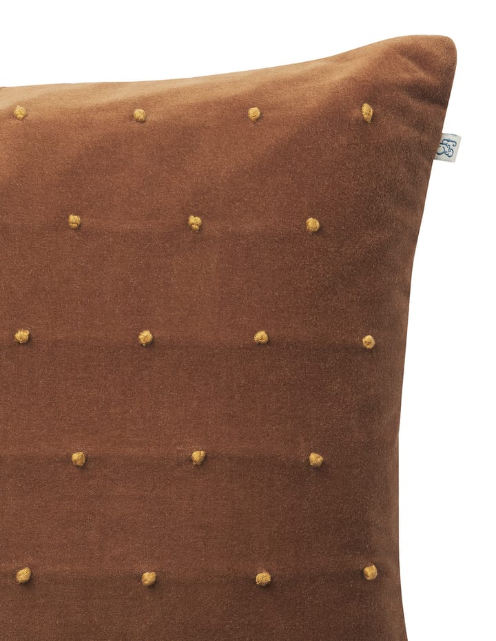 Roma kuddfodral 50x50 cm - Cognac-masala yellow - Chhatwal & Jonsson