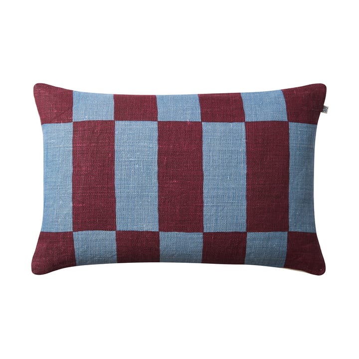 Samar kuddfodral 40x60 cm - Dusty blue-ruby - Chhatwal & Jonsson