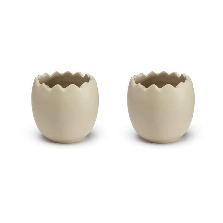 Cooee äggkopp 2-pack - Sand - Cooee Design