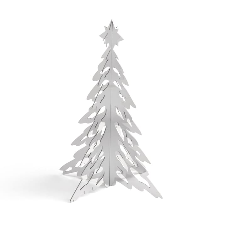 Pinetree dekorationsgran 15 cm - Stainless Steel - Cooee Design