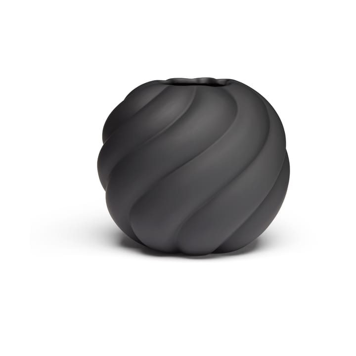 Twist ball vas 12 cm, Black Cooee Design