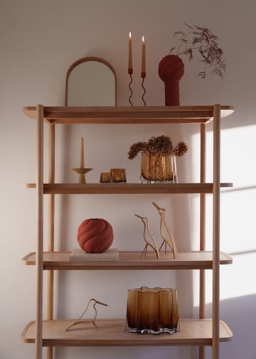 Woody bird high 32 cm - Oak - Cooee Design