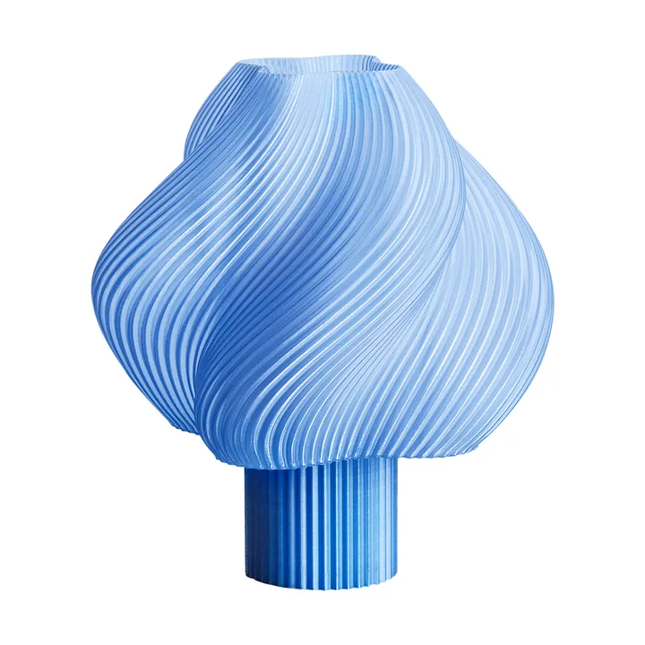 Soft Serve portabel bordslampa - Blueberry sorbet, 23 cm - Crème Atelier