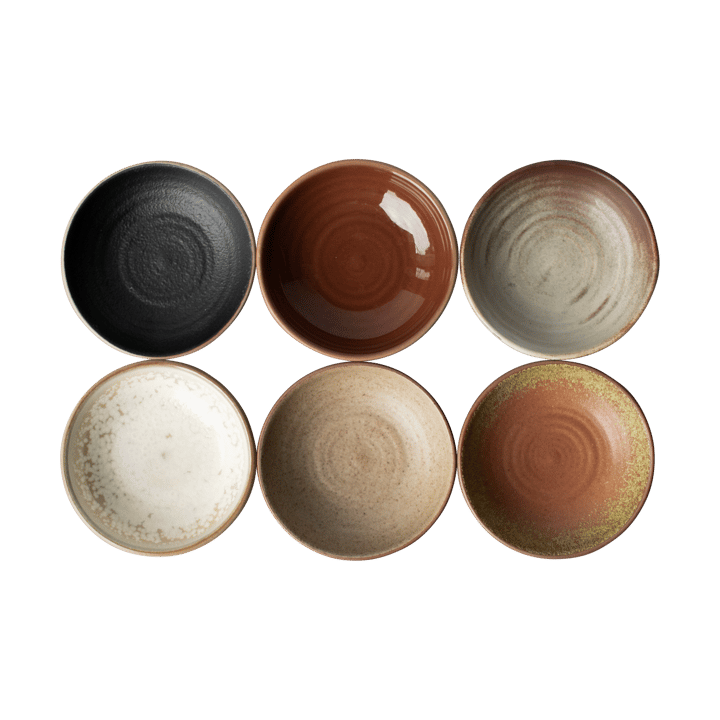 Bowl skål Ø9 cm 6-pack - Multi - DBKD