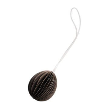 Ovoid påskh�änge papper small 4 cm - Brown - DBKD