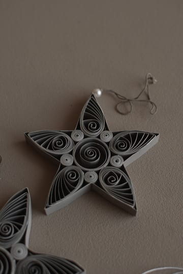 Paper star julhänge 10,5 cm - Mole - DBKD