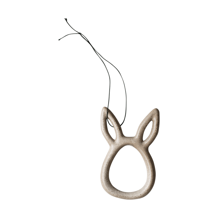 Sprinkle rabbit påskhänge 8 cm - Beige - DBKD