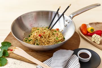 Alchimy wok rostfritt stål - Ø32 cm - De Buyer