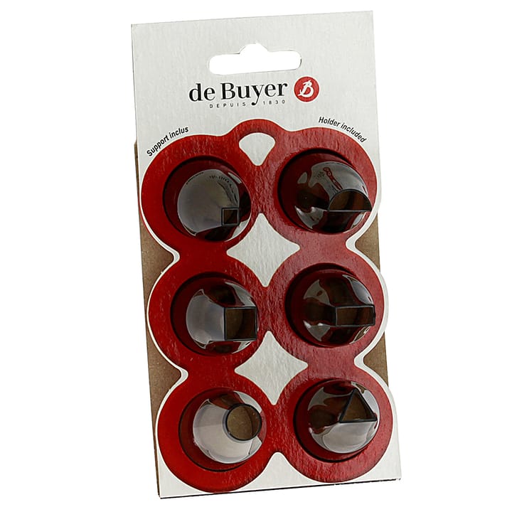 Geometric tyllset - 6-pack - De Buyer