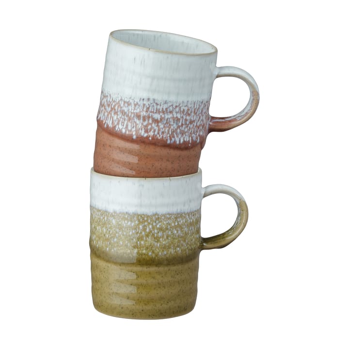 Kiln Accents mugg 40 cl 2 delar - Ochre-rust - Denby