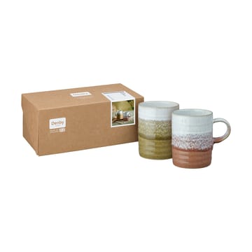 Kiln Accents mugg 40 cl 2 delar - Ochre-rust - Denby