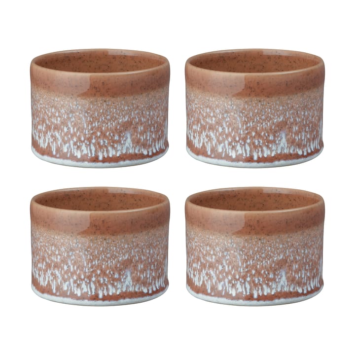 Kiln Accents skål Ø8,5 cm 4 delar - Rust - Denby