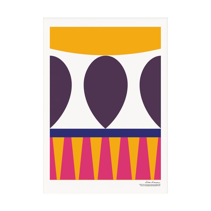 Birds 1967 poster 50x70 cm, No. 1 Design House Stockholm