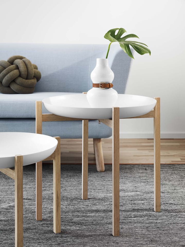 Tablo Table Set sidobord, Low white Design House Stockholm